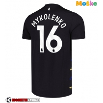 Moške Nogometnih dresov Everton Vitaliy Mykolenko #16 Tretji 2025-26 Kratki rokavi